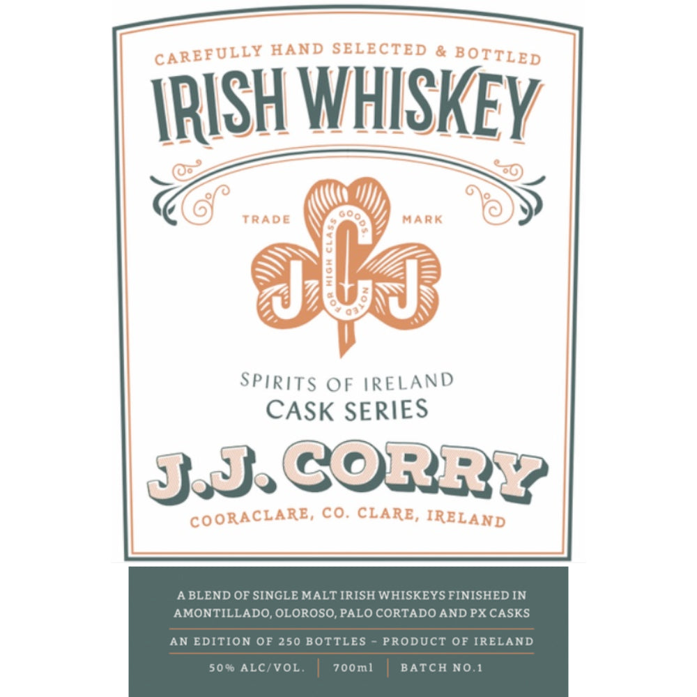 J.J. Corry Spirits of Ireland Cask Series Batch 1