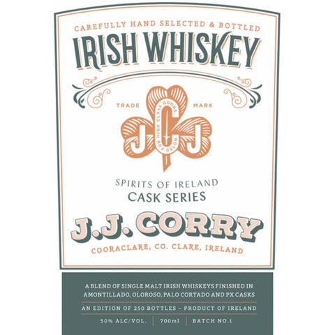 J.J. Corry Spirits of Ireland Cask Series Batch 1