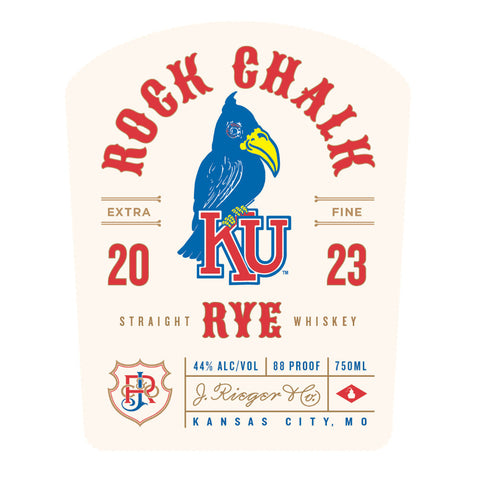 J. Reiger Rock Chalk Straight Rye 2023 Release