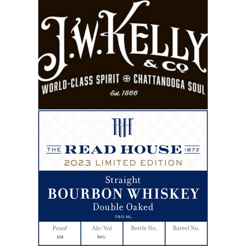 J.W. Kelly Read House Straight Bourbon 2023 Limited Edition