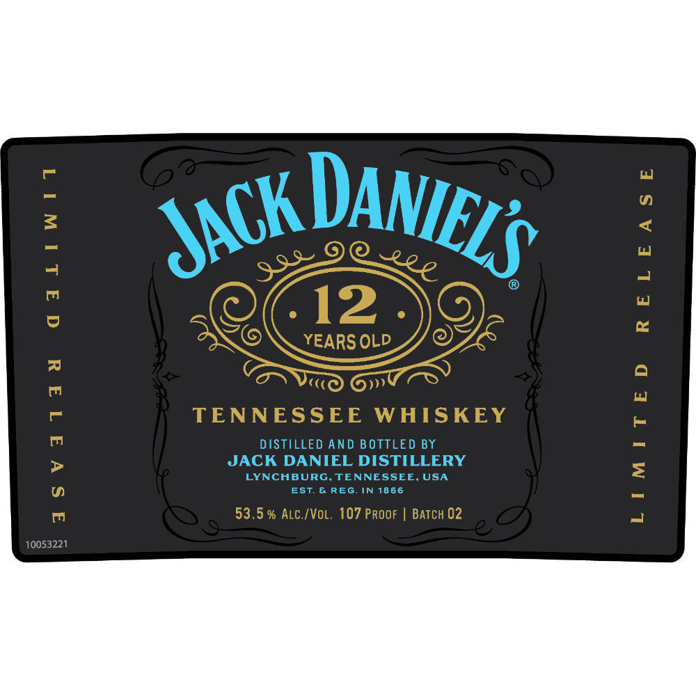 Jack Daniel's 12 Year Old Batch 02 Limited Release