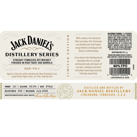 Jack Daniel's Distillery Series No. 9