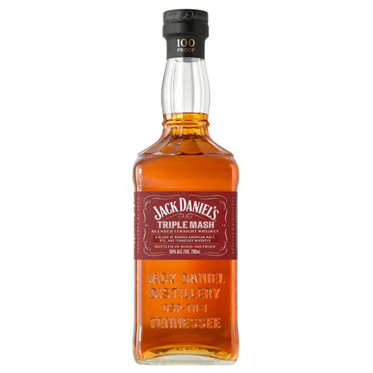 Jack Daniel’s Triple Mash Bottled in Bond Blended Straight Whiskey (1 Liter)