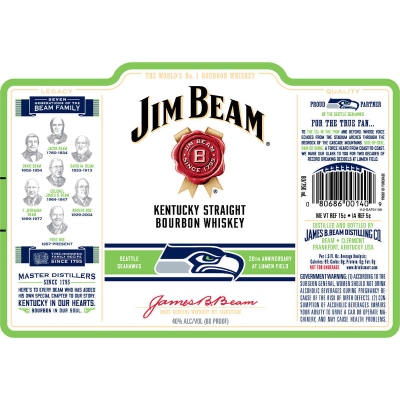 Jim Beam Seattle Seahawks Edition