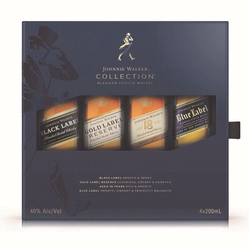 Johnnie Walker Collection Gift Set (4X200mL)