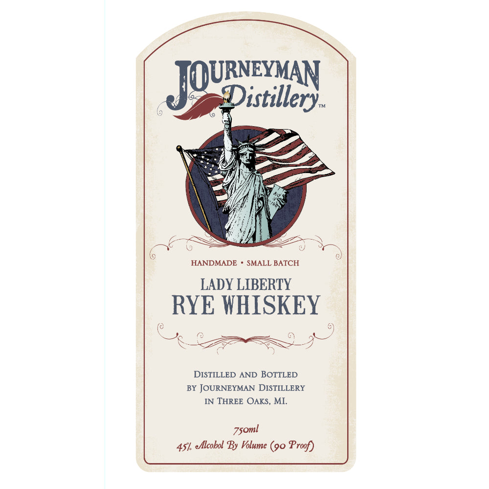 Journeyman Distillery Lady Liberty Rye Whiskey