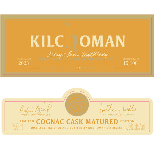 Kilchoman Cognac Cask Matured 2023 Edition