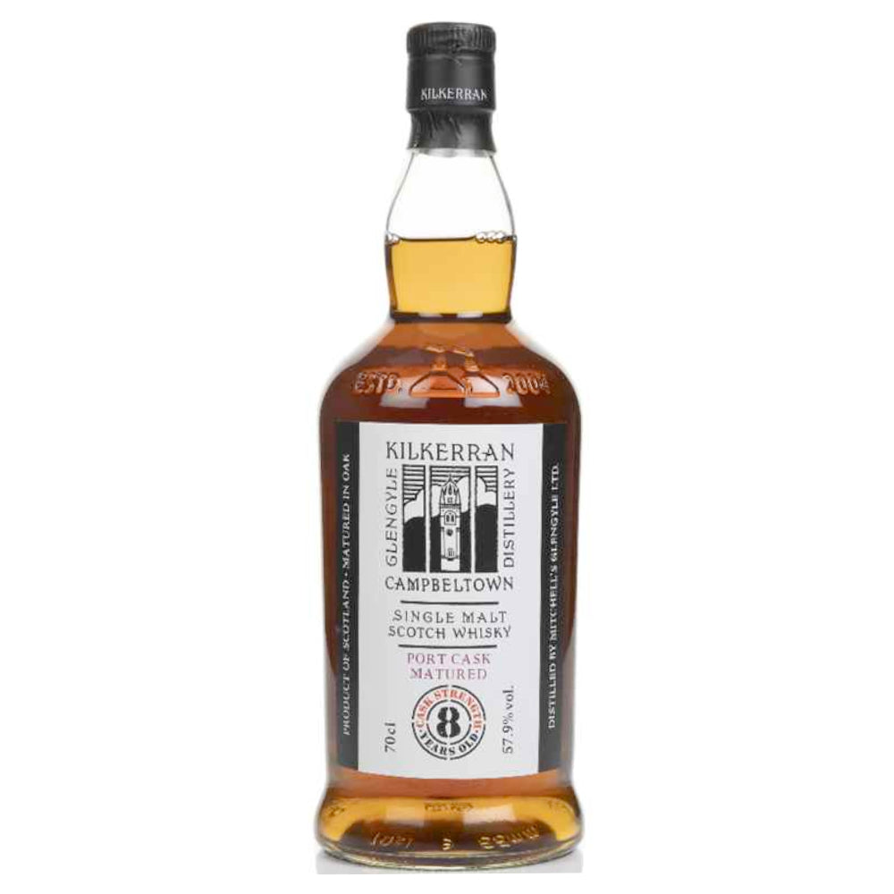 Kilkerran 8 Year Old Cask Strength Port Cask Matured