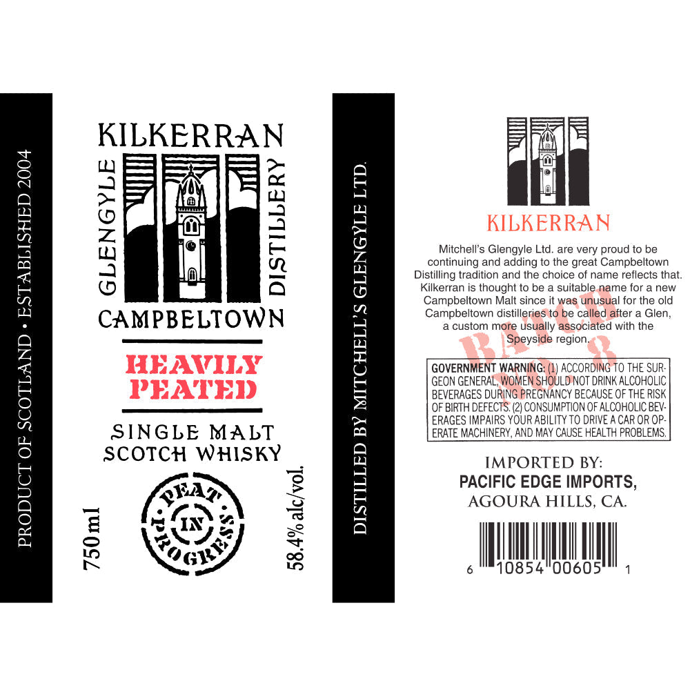 Kilkerran Heavily Peated Batch No. 8