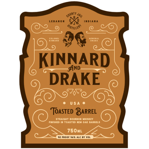 Kinnard and Drake Toasted Barrel Bourbon