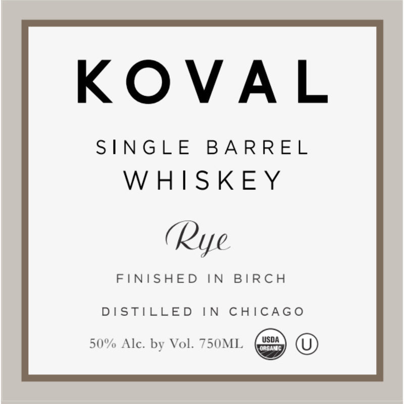 Koval Birch Finish Rye