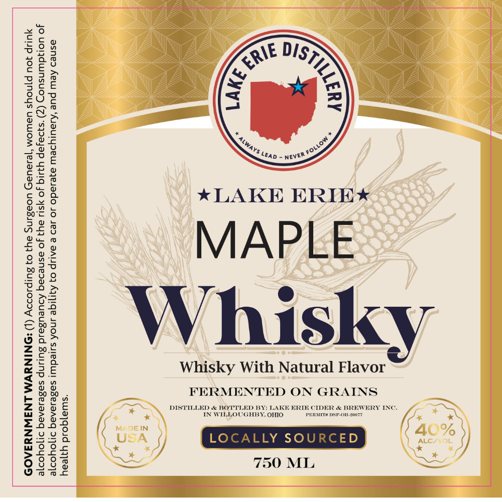 Lake Erie Maple Whisky