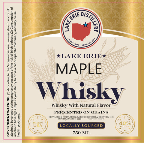 Lake Erie Maple Whisky