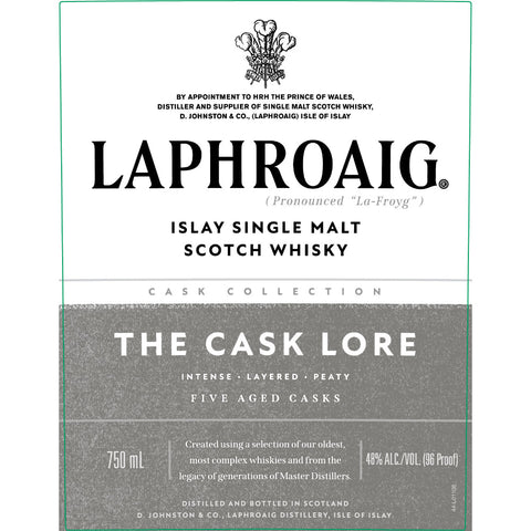 Laphroaig Cask Collection The Cask Lore