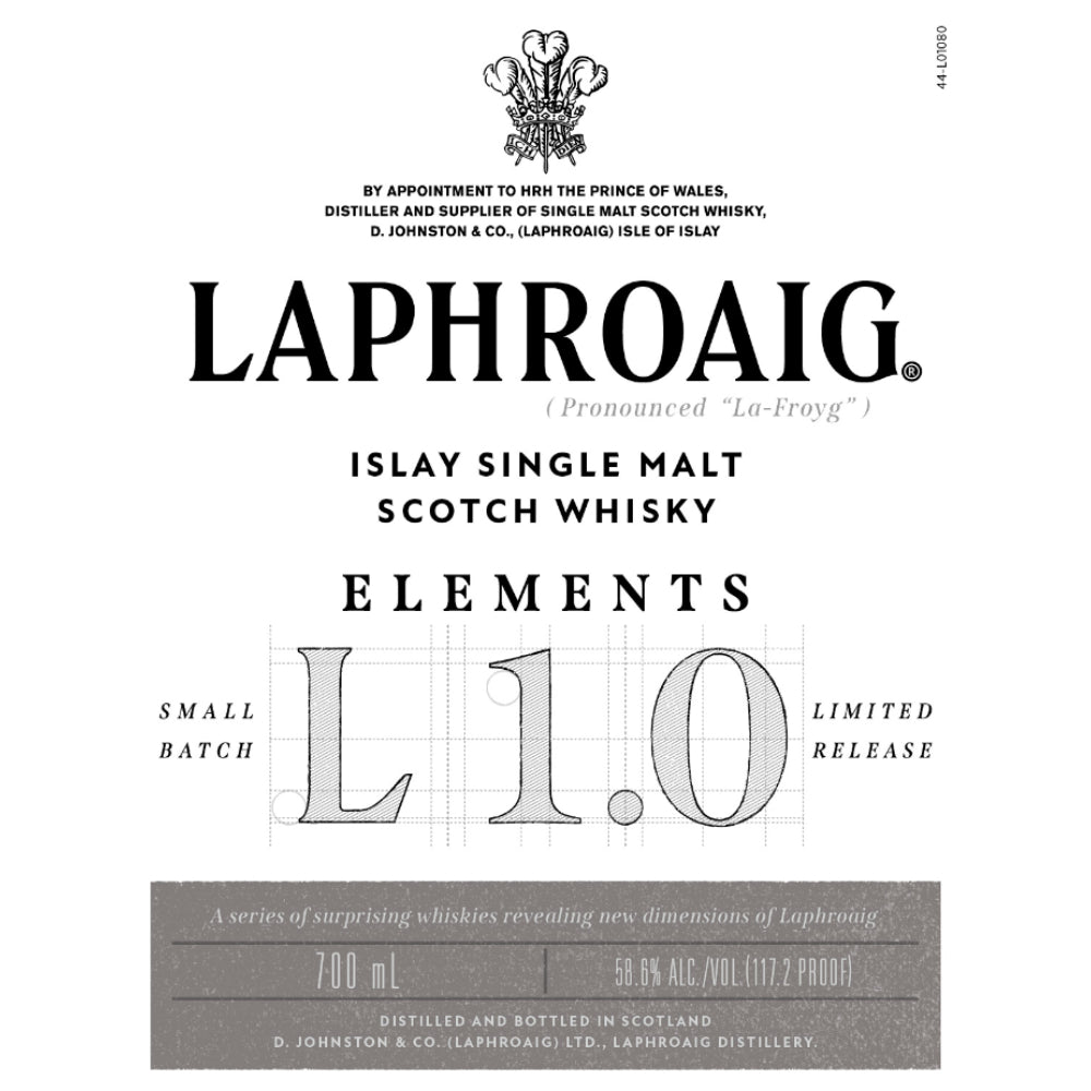 Laphroaig Elements L 1.0 Limited Release