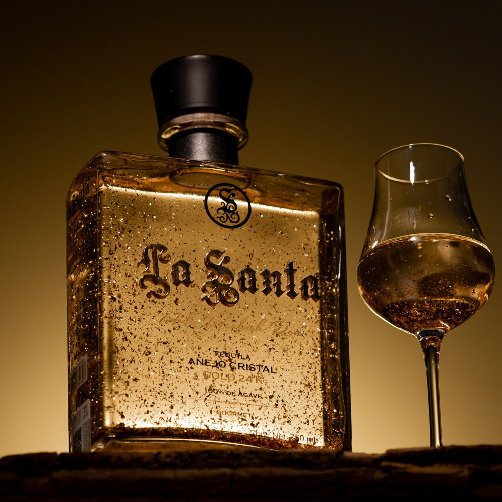 La Santa Tequila 24K Gold Anejo