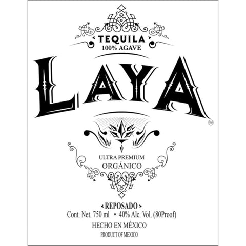 Laya Organic Reposado Tequila
