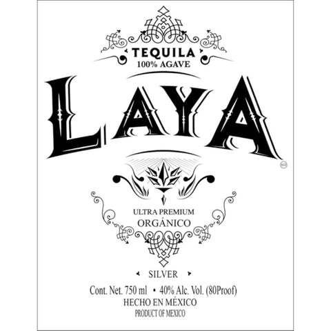 Laya Organic Silver Tequila