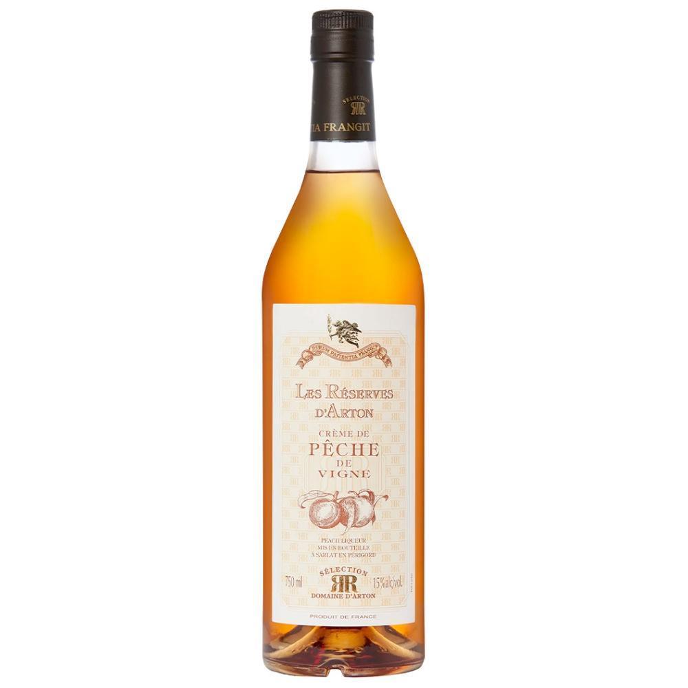 Les Reserves d'Arton Crème de Peche de Vigne Liqueur Les Reserves d'Arton 