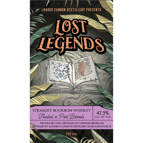 Loaded Cannon Lost Legends Bourbon Finished in Port Barrels