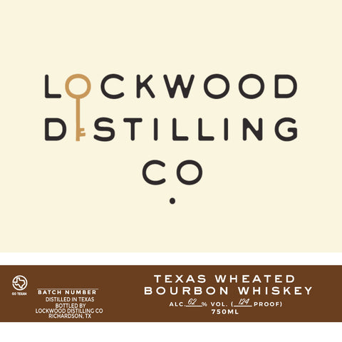 Lockwood Distilling Texas Wheated Bourbon Whiskey