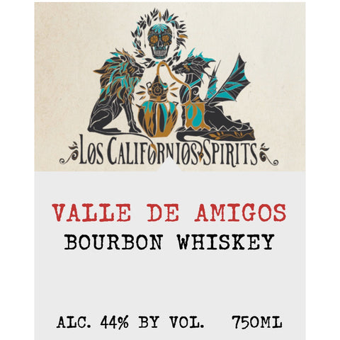 Los Californios Spirits Valle de Amigos Bourbon