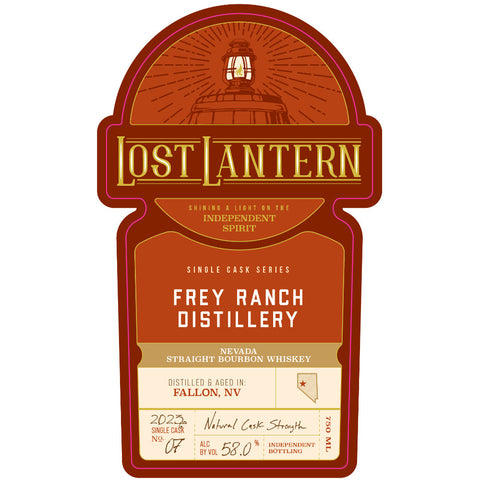 Lost Lantern Frey Ranch 5 Year Old Nevada Straight Bourbon