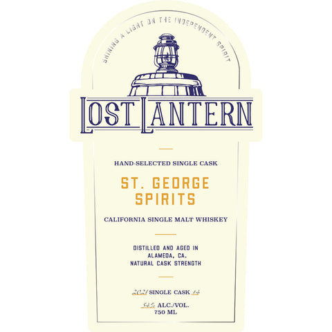 Lost Lantern St. George Spirits California Single Malt