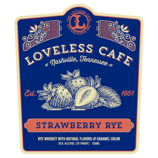 Loveless Cafe Strawberry Rye Whiskey