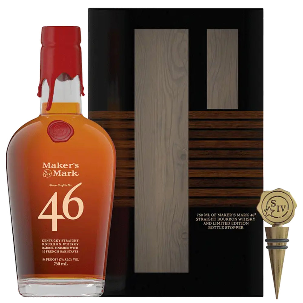 Maker's Mark 46 With Bottle Stopper Gift Set