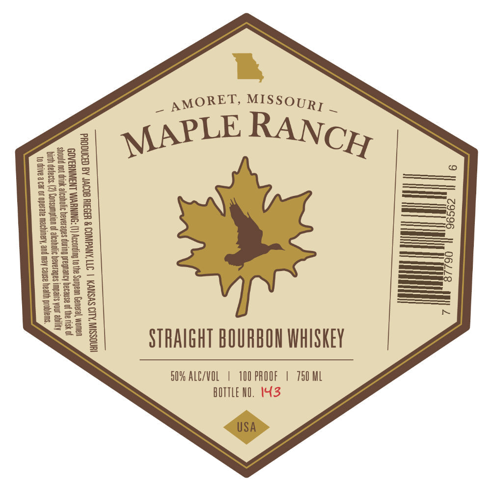 Maple Ranch Straight Bourbon Whiskey – Sam Liquor Store