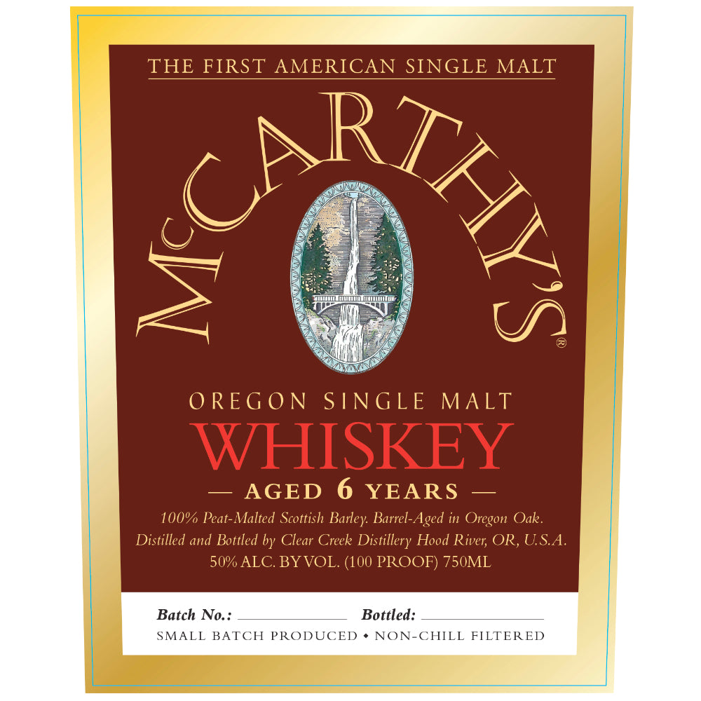 McCarthy’s 6 Year Old Oregon Single Malt