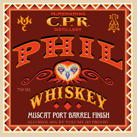 McMenamins Phil Muscat Port Barrel Finish Whiskey