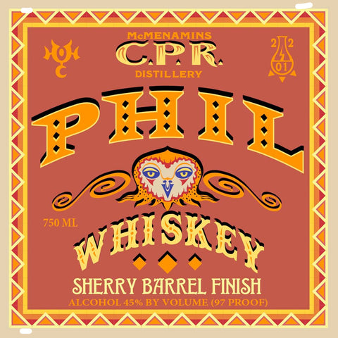 McMenamins Phil Sherry Barrel Finish Whiskey