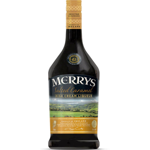 Merrys Salted Caramel Irish Cream Liqueur