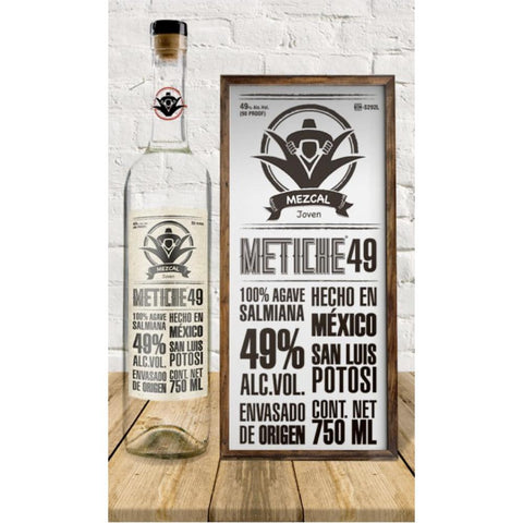 Mezcal Metiche Salmiana 49 Mezcal Mezcal Metiche