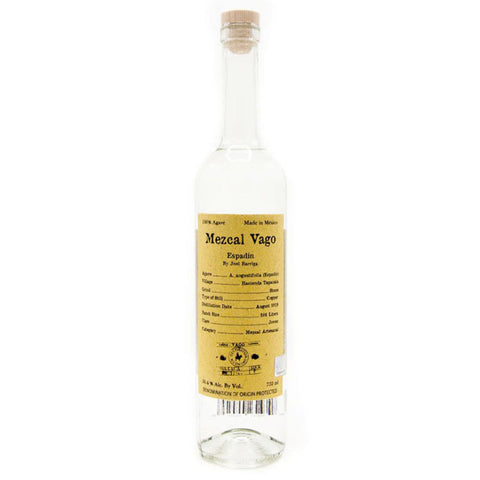 Mezcal Vago Espadín By Joel Barriga