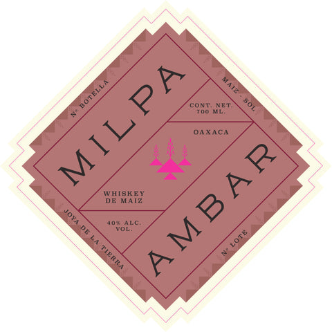 Milpa Ambar Whiskey De Maize