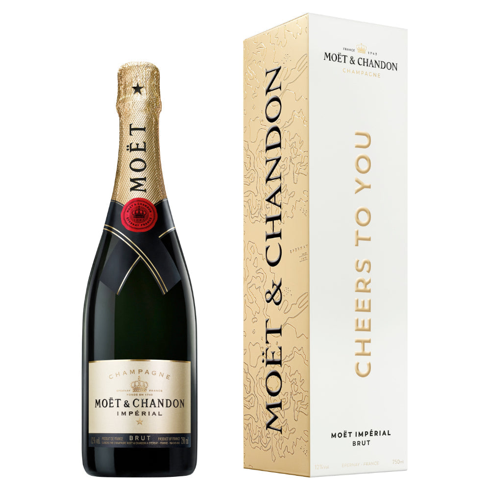 Moët Impérial Brut "Cheers To You" Cardboard Box