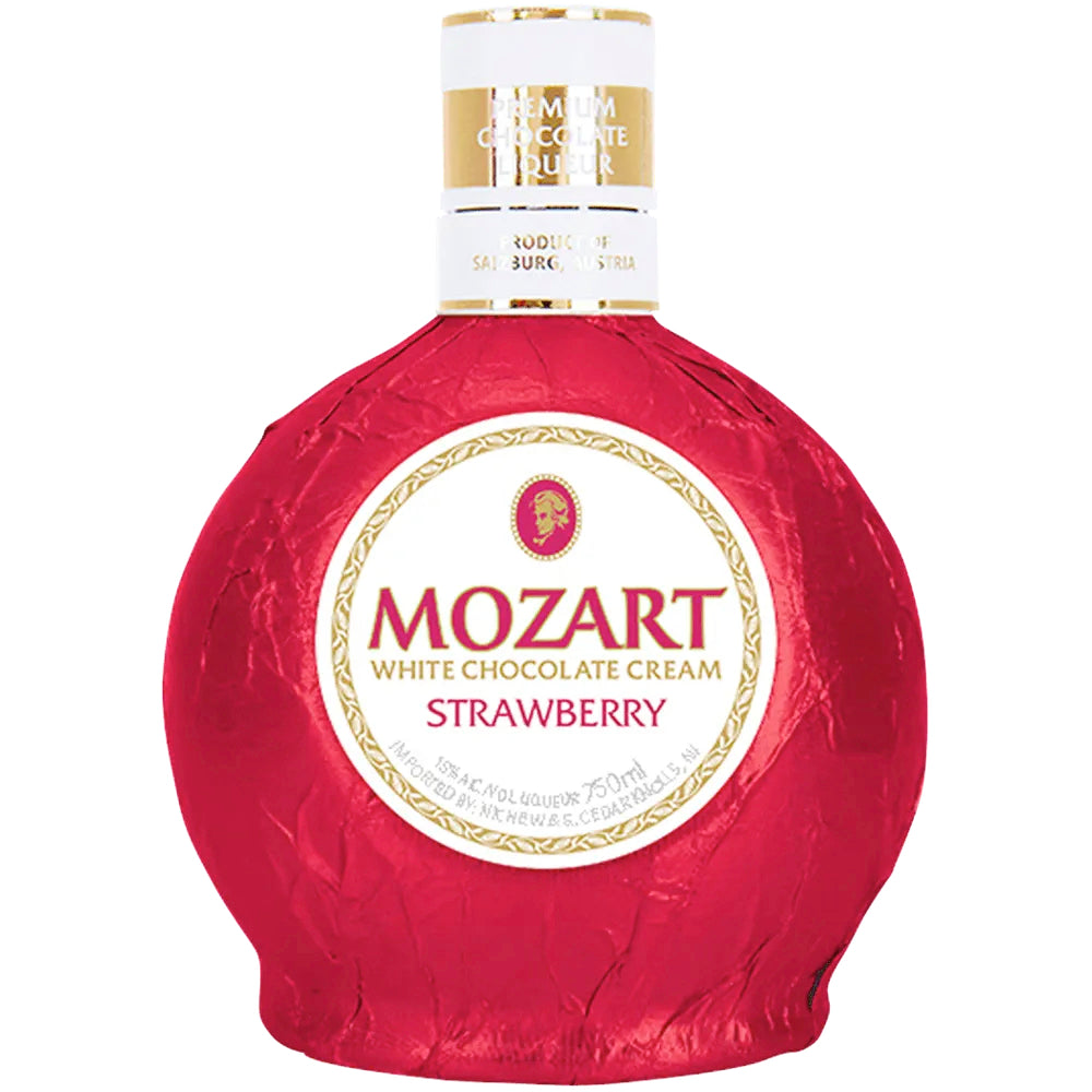 Mozart White Chocolate Cream Strawberry Liqueur