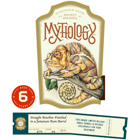 Mythology 6 Year Old Straight Bourbon Finished in Jamaican Rum Casks