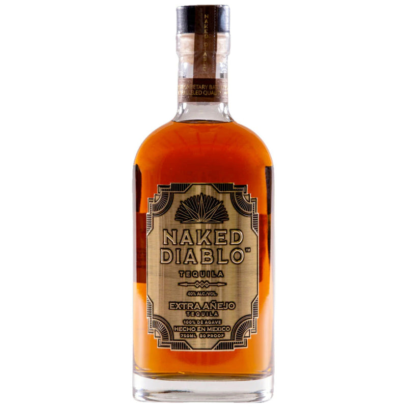 Naked Diablo Extra Anejo Tequila by Drew Brees