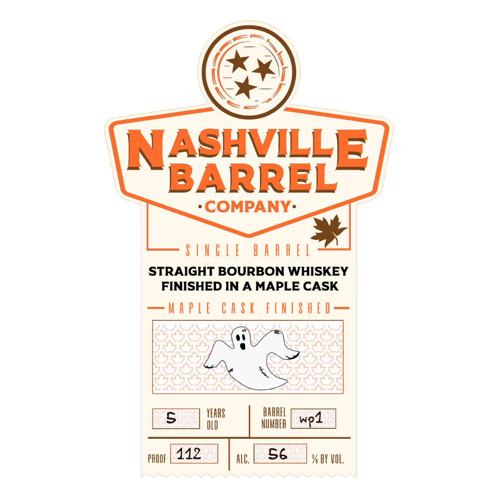 Nashville Barrel Company Single Barrel Bourbon Finished In Maple Casks