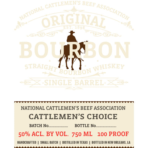 National Cattlemen's Beef Association Original Bourbon