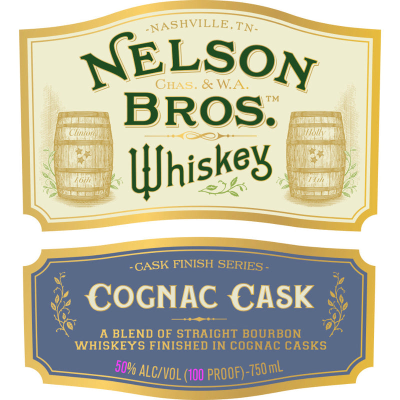 Nelson Bros Cognac Cask Finished Straight Bourbon