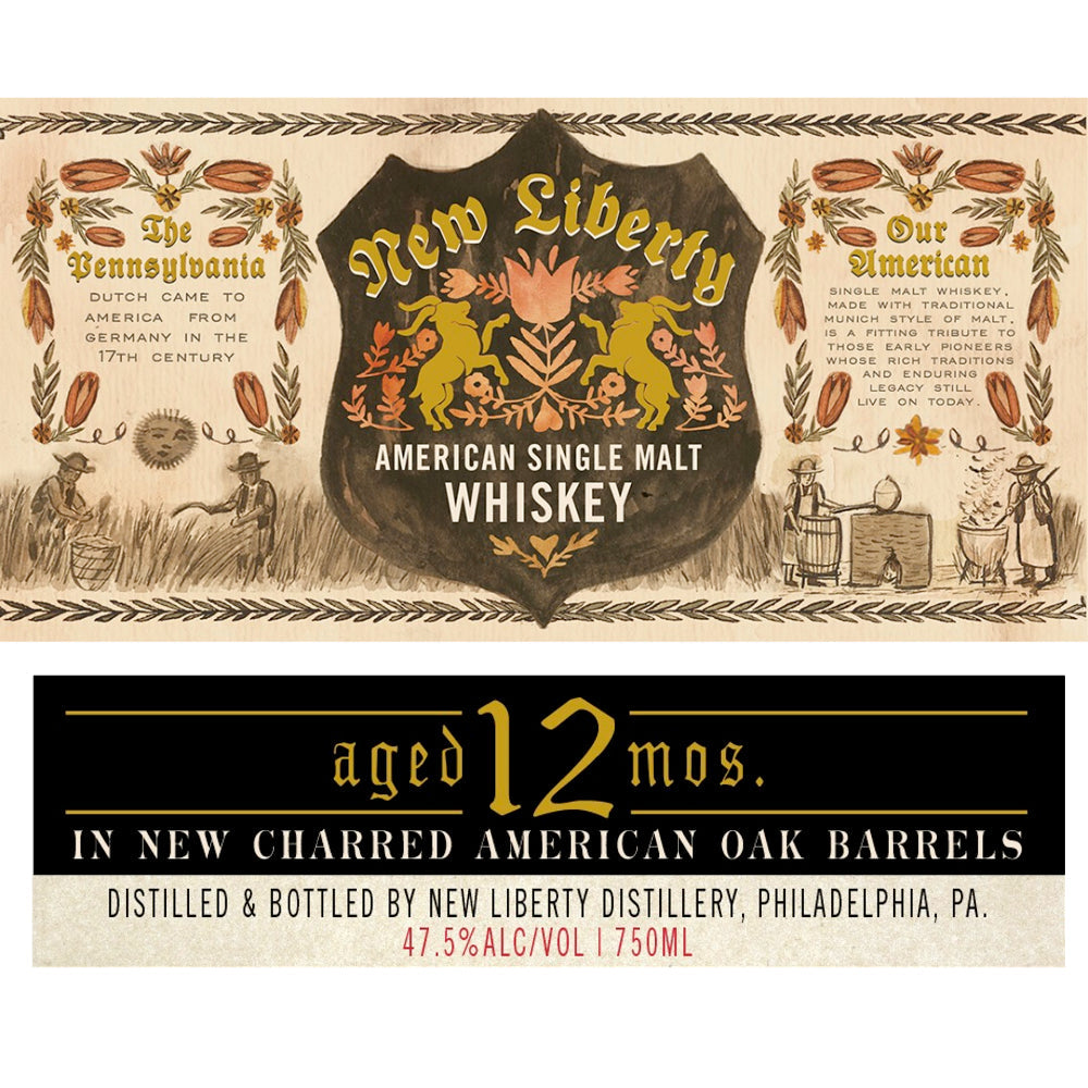 New Liberty American Single Malt Whiskey