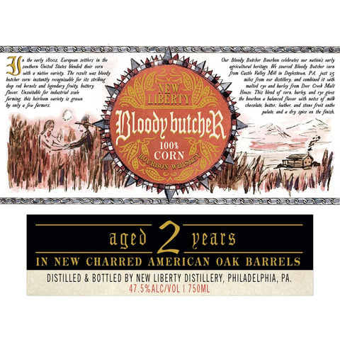New Liberty Bloody Butcher 100% Corn Bourbon Aged 2 Years
