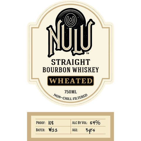 Nulu Wheated Straight Bourbon Whiskey