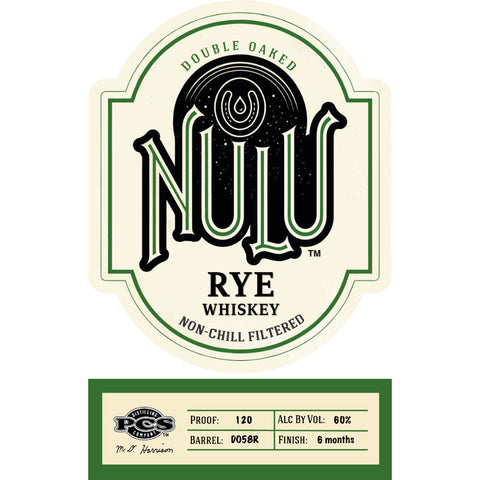 Nulu Double Oaked Rye