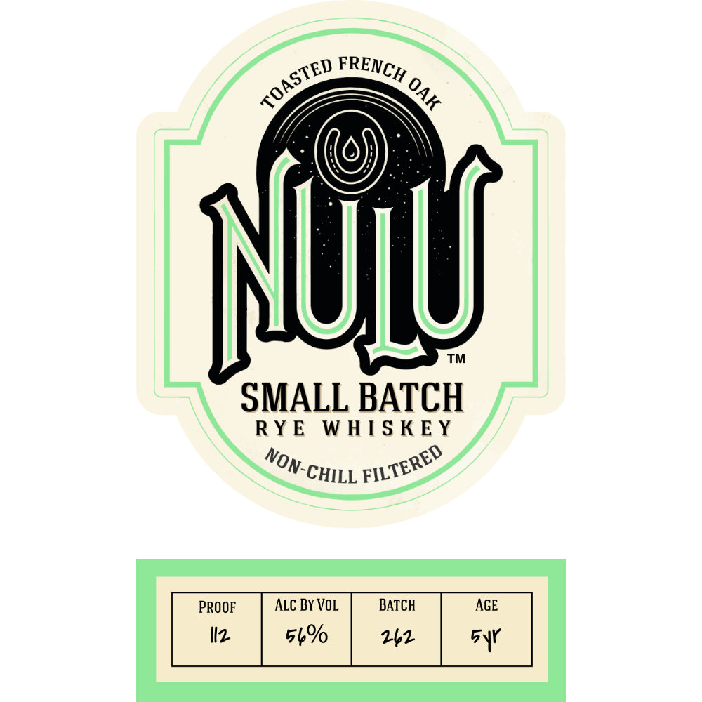 Nulu Small Batch Toasted French Oak Rye Whiskey